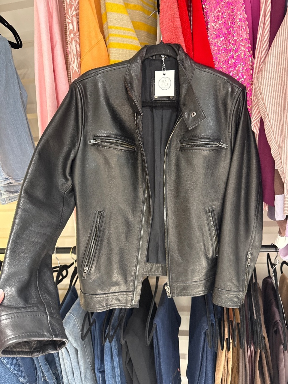 Satchel & Page Leather Jacket